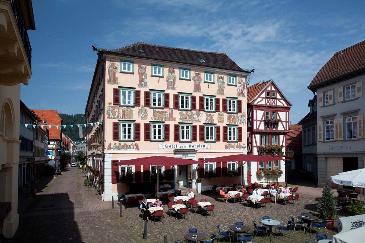 Hotel Karpfen Эбербах Экстерьер фото